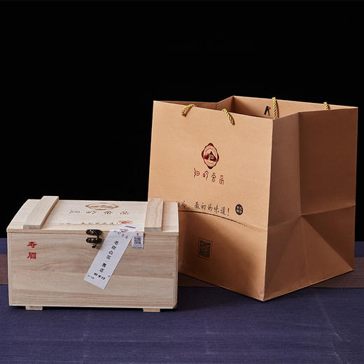 归岭丨寿眉 散茶 木箱装 一级 2019年 450g 商品图5