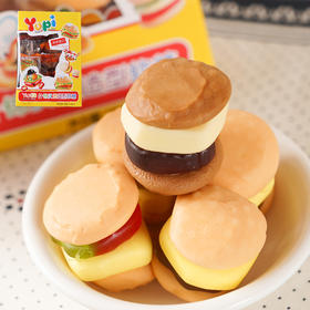 优皮什锦汉堡造型软糖225g