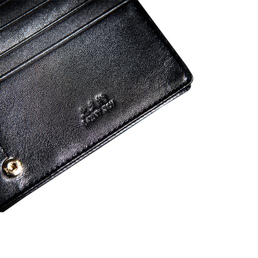 SAINTJOY/上久楷 男士宋锦票夹 上青万字纹.黑色  BMS16B0101 商品图4
