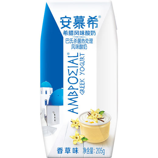 希腊风味酸奶香草味205g 商品图0