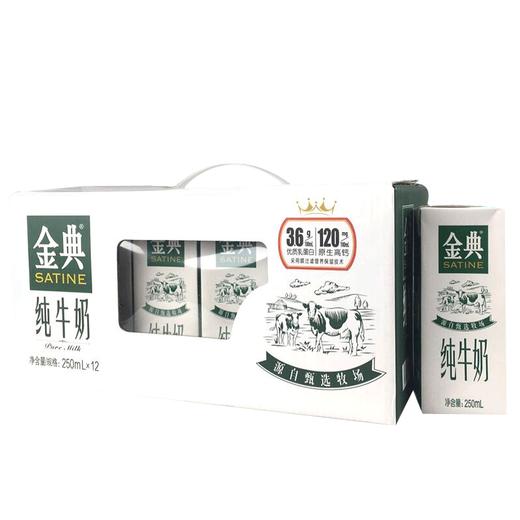 伊利金典纯牛奶250ml*12 商品图1