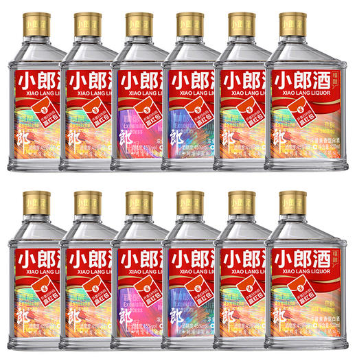 【推荐】郎酒 小郎酒 炫彩小瓶 45度 浓酱兼香型100ml白酒 12瓶 商品图3