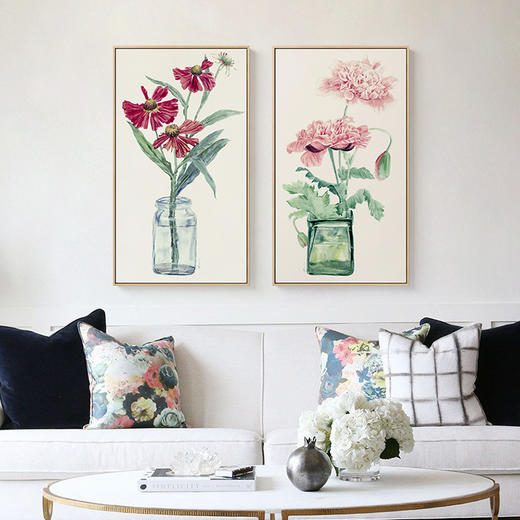 艺术家柴利剑  现代花卉装饰画 商品图2