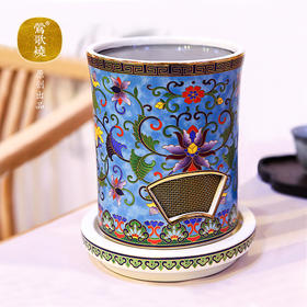 【莺歌烧旗舰店】珐琅彩日式电陶凉炉