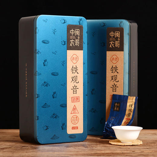 中闽农哥 安溪铁观音 茶叶 乌龙茶 消青大味 铁观音 250克 商品图0
