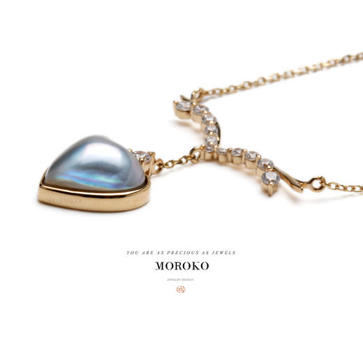MOROKO×马贝珍珠丨小半「项链」/ Verle 商品图2