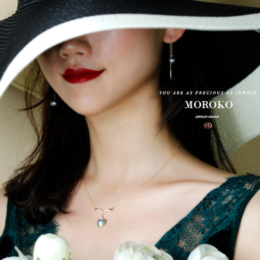 MOROKO×马贝珍珠丨小半「项链」/ Verle 商品图4
