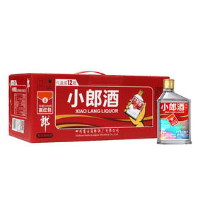 【推荐】郎酒 小郎酒 炫彩小瓶 45度 浓酱兼香型100ml白酒 12瓶