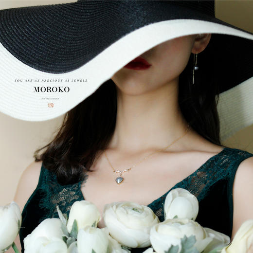 MOROKO×马贝珍珠丨小半「项链」/ Verle 商品图3