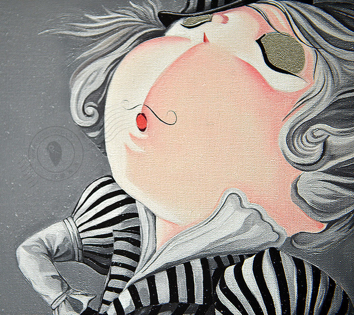 劳拉 艺术家吴琼 现代装饰画