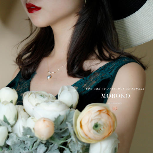 MOROKO×马贝珍珠丨小半「项链」/ Verle 商品图5
