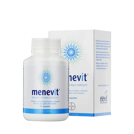 【男性备孕】澳洲 Menevit 男性爱乐维 提高精子活性90粒 商品图1