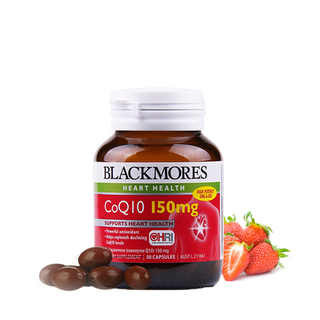 【保护心脏】澳洲 BLACKMORES 澳佳宝Q10辅酶胶囊150mg 30粒