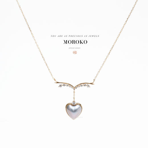 MOROKO×马贝珍珠丨小半「项链」/ Verle 商品图0