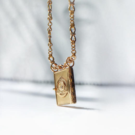 爱莎许愿工艺 高定系列  权力之眼照片书项链 商品图5