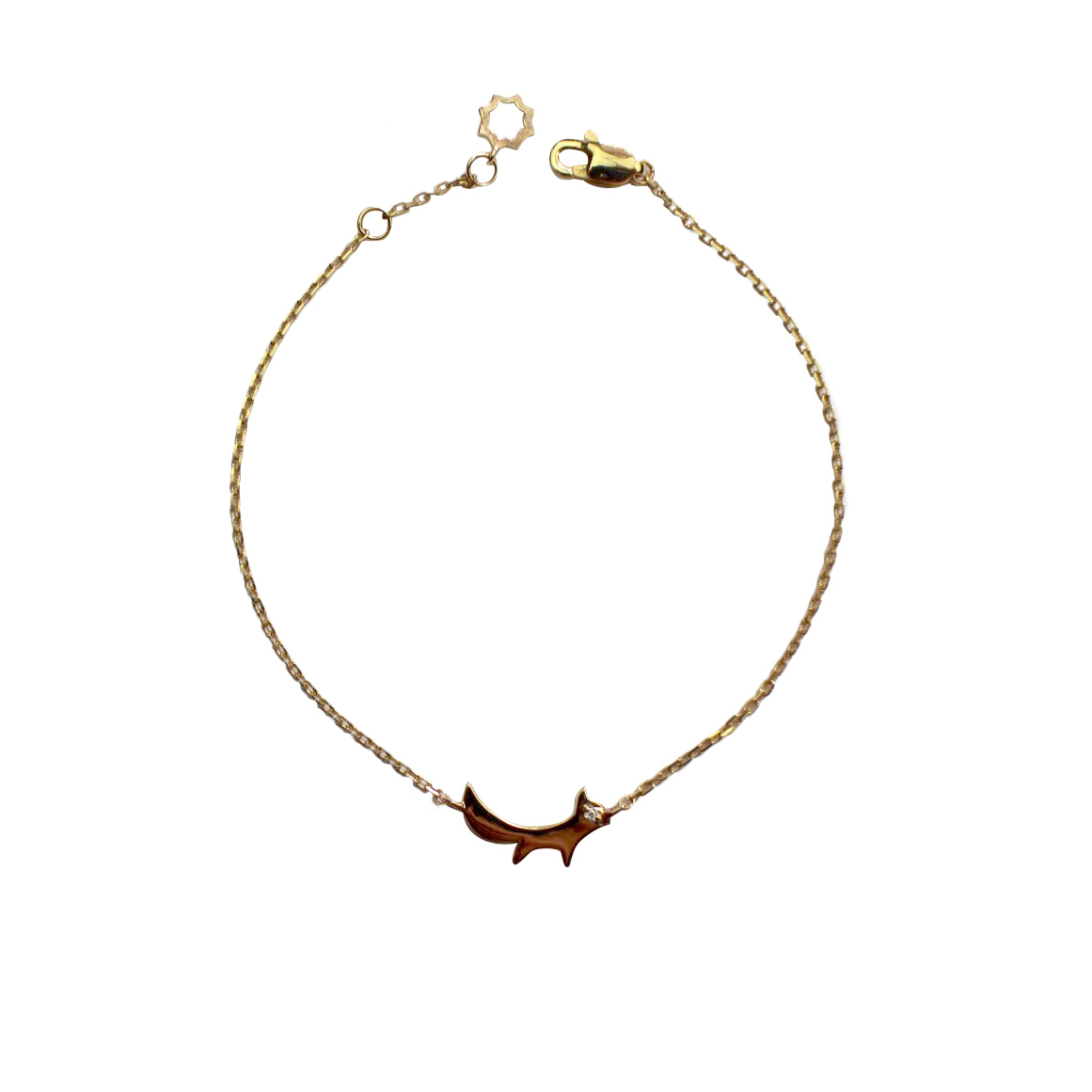 爱莎许愿工艺 灵狐系列 简约小狐狸手链