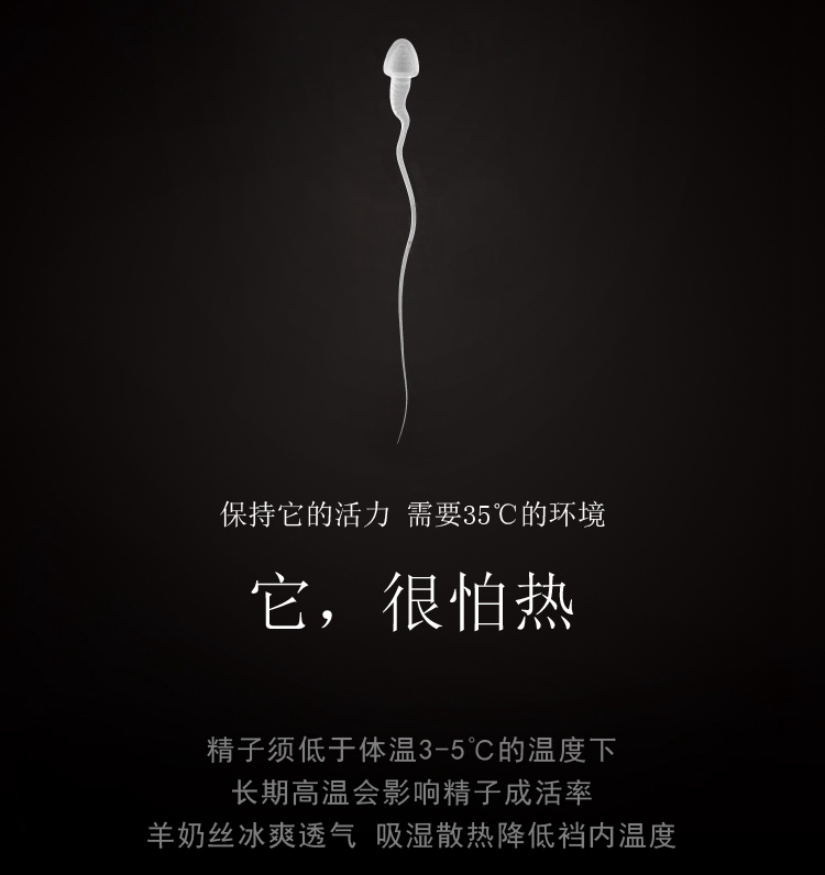 【冰犀牛磁石裤 降温透气零负担 】透气能量冰薄透速干平角裤