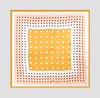 Korssan 时尚围巾 KSS1501014桑蚕丝素绉缎印花方巾 F163 F164 商品缩略图6