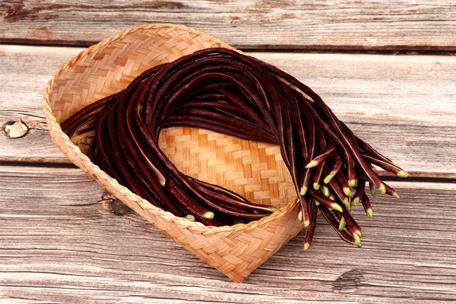 有机豆角 红豆角 500g