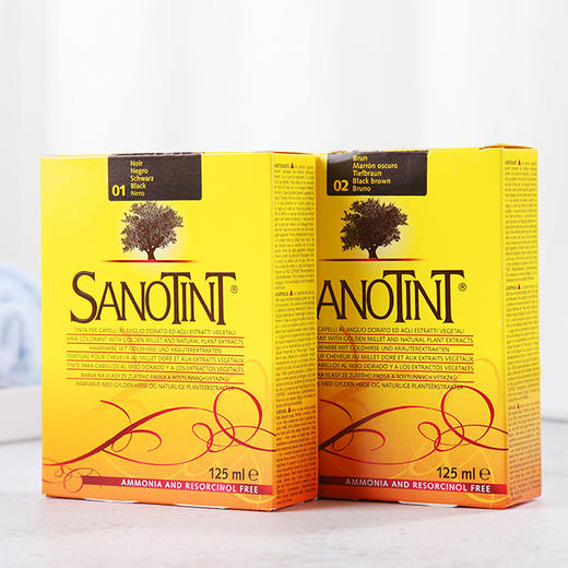 Sanotint植物染发剂 | 植物萃取，染100次都不伤头发 商品图4