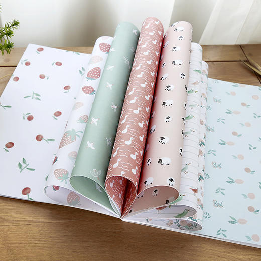 三年二班a4小清新简约防水包书纸书皮包书膜小学生碎花书皮纸