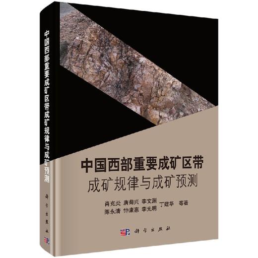 中国西部重要成矿区带成矿规律与成矿预测 商品图0