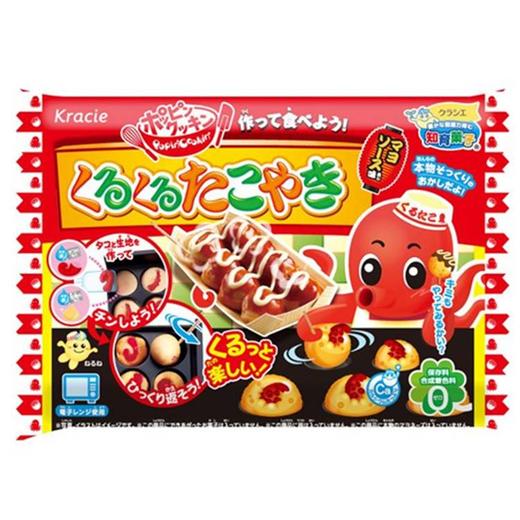 一般贸易199日本kracie嘉娜宝手工diy食玩章鱼小丸子10袋盒