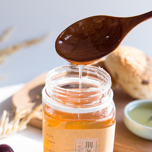 二级柑橘花/荆条花/洋槐花罐装成熟蜂蜜 天然无污染 舒肝养胃 485g/罐 商品图1