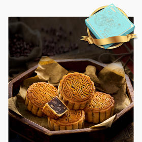 【时尚趣味】炳胜粒粒豆沙水晶月饼4只装