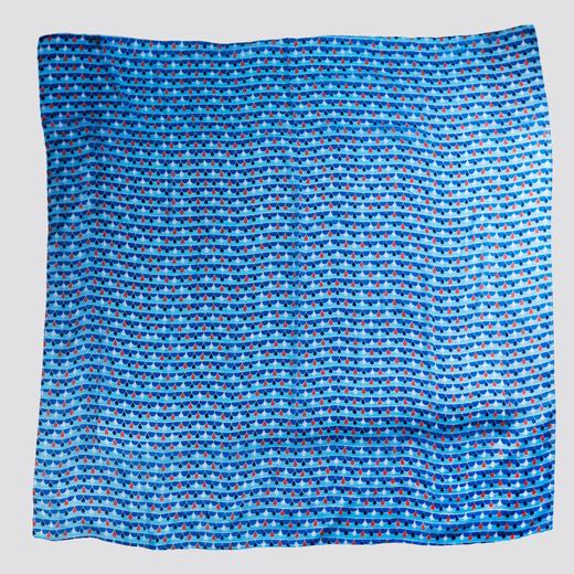 聚酯纤维印花大方巾沙滩巾（艺术家作品） 商品图1