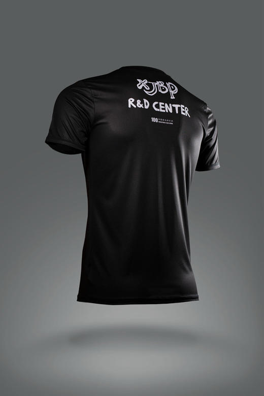 严素跑步TEE,XJBP R&D研发中心,男/女款,轻量 短袖T恤 速干快干 严素态度 商品图2