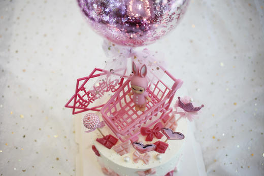 女士款 粉色购物车  兔子天使宝宝 商品图1