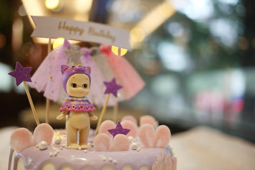 女孩款 天使宝宝 紫色猫咪 商品图2