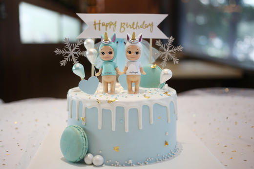 女孩款  双胞胎 独角兽天使宝宝 商品图0