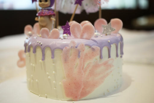 女孩款 天使宝宝 紫色猫咪 商品图1