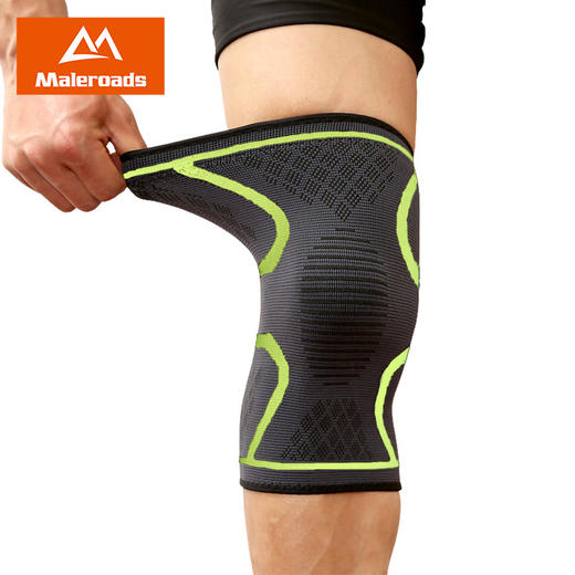 护膝盖运动男夏季薄款健身篮球装备跑步深蹲羽毛球护具女士半月板 商品图5