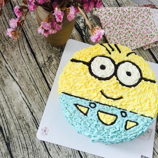 小黄人生日蛋糕卡通造型蛋糕小黄人主题蛋糕广州同城