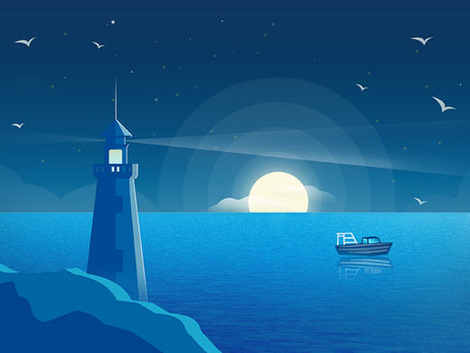 《灯塔》-我曾经一无所有，直到我踏入未知 商品图0