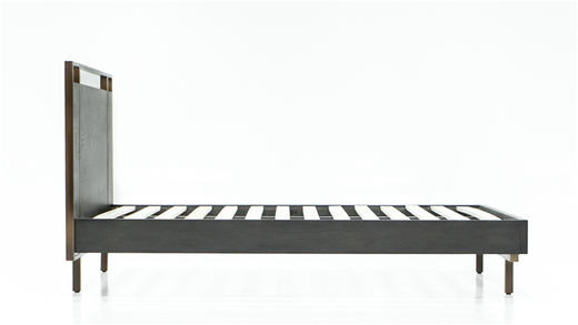 NS家居nsfurniture卧室 进口实木双人床NSBD-SAN B01K 商品图2