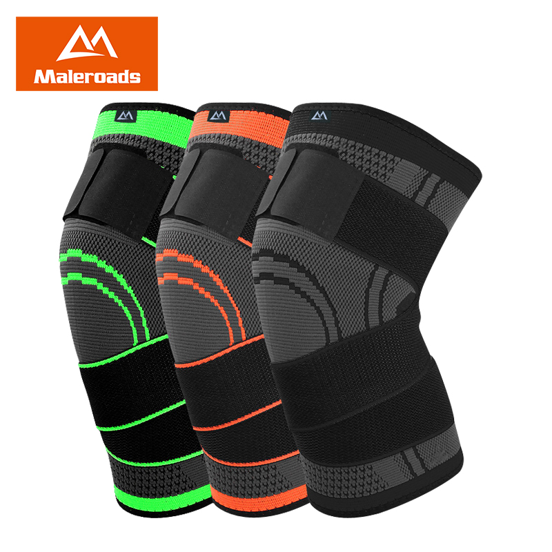 护膝盖运动男夏季薄款健身篮球装备跑步深蹲羽毛球加压护具女士