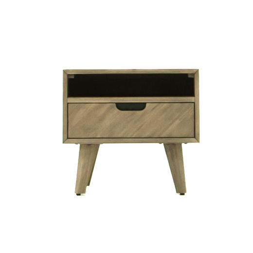 NS家居nsfurniture卧室进口实木床头柜NSSC-TIL B02 商品图2