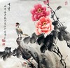 魏鸿蕴-真迹- 花鸟画《鸣春》 书房  玄关   客厅 商品缩略图1