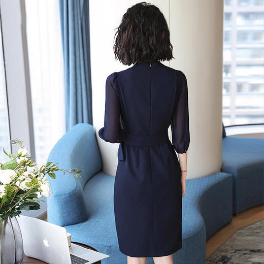 【明净素雅】早秋新款韩版OL，通勤风显瘦包臀裙XZ-8098 商品图4