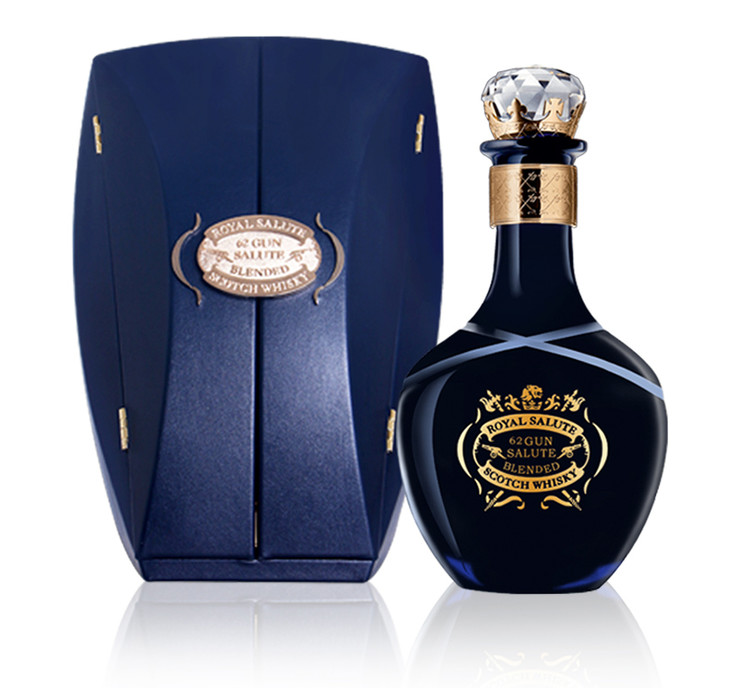 royalsalute皇家礼炮62响1000ml大瓶装调和型苏格兰威士忌洋酒