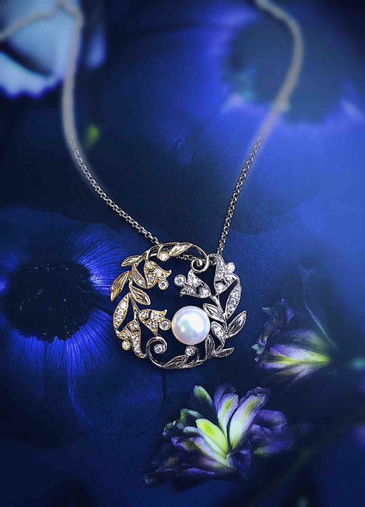 ONLY系列 唯 Akoya珍珠吊坠 商品图0