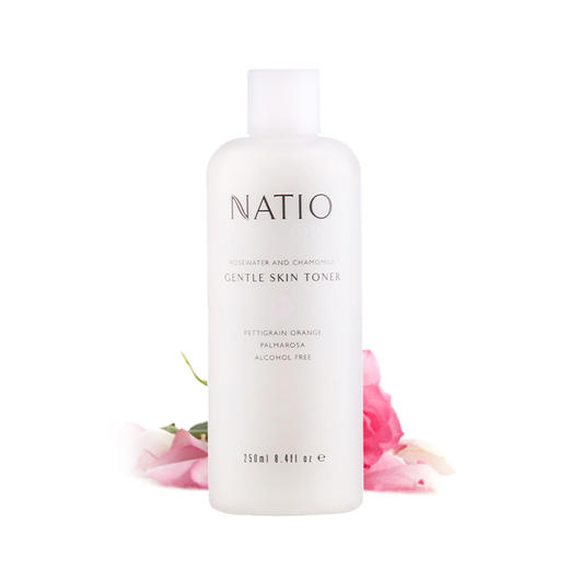 【孕妇爽肤水】澳洲 NATIO 娜迪奥香薰甘菊玫瑰爽肤水 补水保湿250ml 商品图0