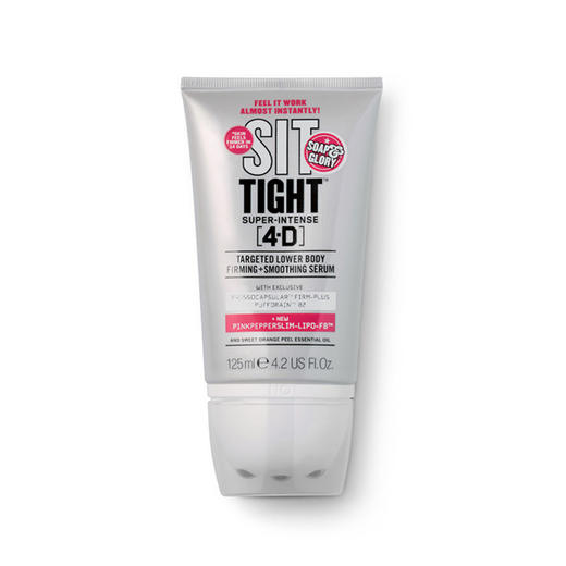 「坐着 躺着都能瘦的瘦身霜」英国Soap&Glory滚珠4DTSIT TIGH坐着瘦纤细身体腿臀腰腹部紧致霜香港直邮 商品图6