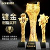 奖杯定制定做高档优秀员工奖品创意金属奥斯卡小金人冠军奖杯刻字 商品缩略图2
