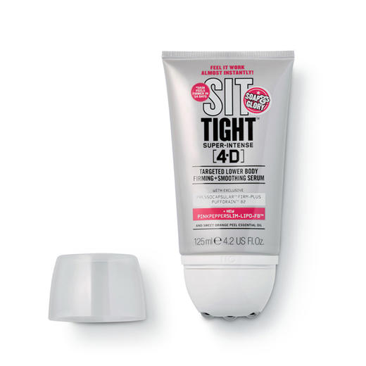 「坐着 躺着都能瘦的瘦身霜」英国Soap&Glory滚珠4DTSIT TIGH坐着瘦纤细身体腿臀腰腹部紧致霜香港直邮 商品图5