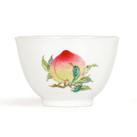 复刻清雍正粉彩三多杯100ml